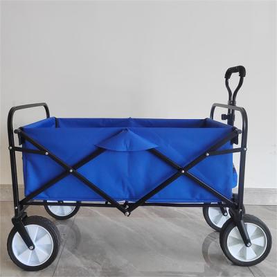 China Fold Up Shopping Luggage Cart Trolley Folding Cart Folding Wagon for sale