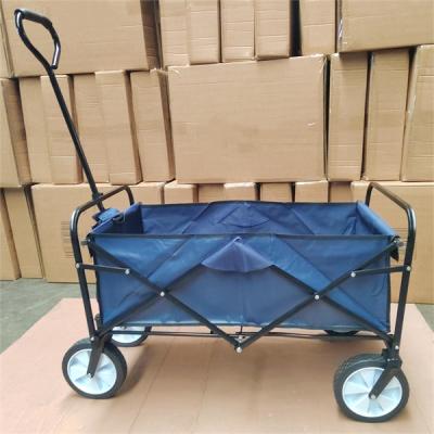 Chine 8 Inch Wheels Garden Collapsible Wagon Cart Outdoor Foldable Trolley For Camping à vendre