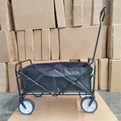 China Stainless Steel Shopping Beach Garden Collapsible Pull Trolley Folding Outdoor for sale