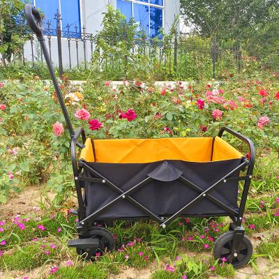Китай Collapsible Luggage Hand Trolley PVC Wheels Outdoor Folding Mini Camping Cart продается