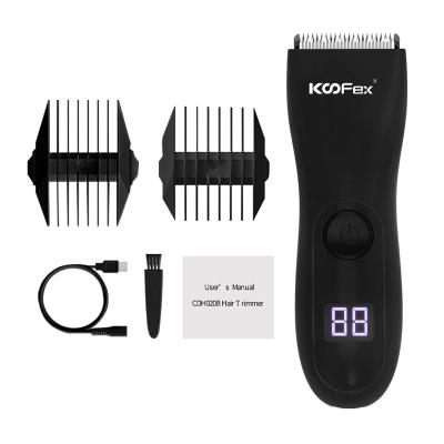 China Carregamento impermeável sem fio do cortador 14.5kg USB do ajustador do cabelo IPX7 de KooFex à venda