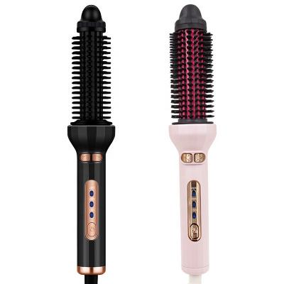 China Anti Scald Electric Heated Hair Brush Curler Lightweight Multifunctional for sale