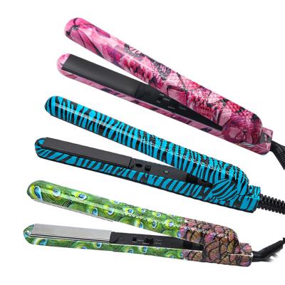 China Tourmaline Coated Flat Iron Hair Straightener 2 In 1 Adjustable Temp Practical for sale
