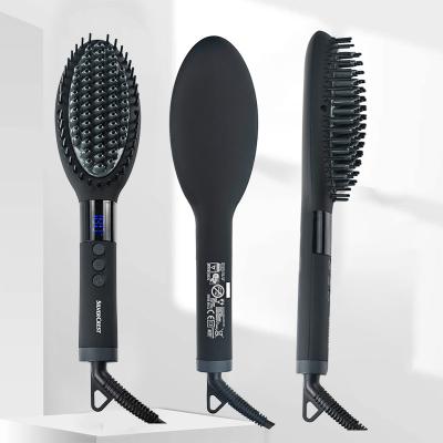 China Anti Slip Electric Hair Brush Straightener , Ultralight ABS 3 In 1 Hair Dryer Brush for sale