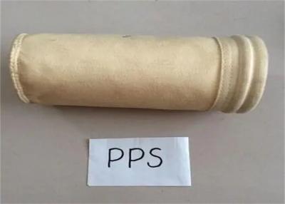 China Singeing Heat Resistance 8030mm PPS Filter Bag Long Life Span for sale