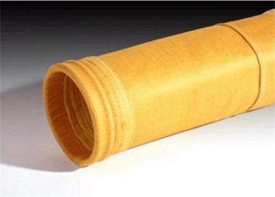 China Wear Resistant Singeing Polyamide P84 Filter Bag 7500Mm High Efficiency for sale