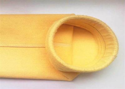 China 120mm X 8030mm P84 Filter Bag Anti Acid Fabric Double Bead Head for sale