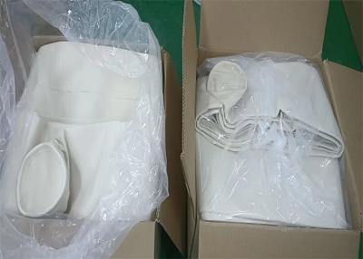 中国 Dust Collector PPS Filter Bag PTFE Coating 160mm dia x 6000mmL 販売のため