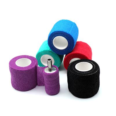 China Mixed Tattoo Grip Tape Tattoo Grip Tape Cover, Disposable Self Cohesive Tattoo Grip Tape Elastic Bandage Grip Wrap for Tattoo Machine Grip for sale