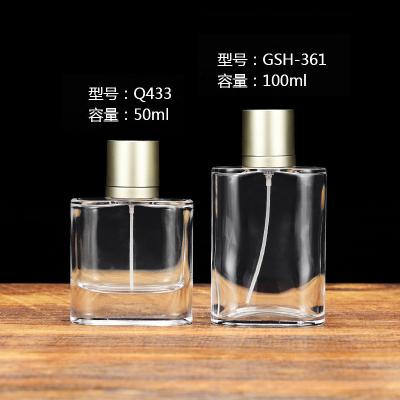 China botellas de perfume recargables sub de la botella de perfume de la botella 100ml de la botella de perfume 50ml en venta