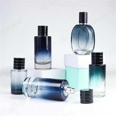 China Airless Screw Neck Perfume Bottle For Men 55ml 70ml 100ml for sale