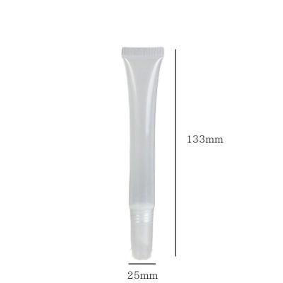 China Private Label 15ml Empty Lip Gloss Squeeze Tubes ODM Logo for sale
