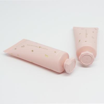 China Round Oval Flat OEM Eco Friendly Squeeze Empty Cosmetic Tubes Custom Logo for sale