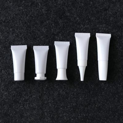 China Toothpaste Ointment 5ml Squeeze Empty Cosmetic Tubes Screen Printing for sale