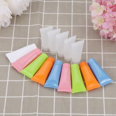 China Screw Cap PET Soft Refillable Hand Lotion Tubes 15ml 20ml 30ml for sale