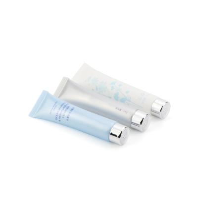 China Bule White OEM 20g Empty Cosmetic Tubes for sale
