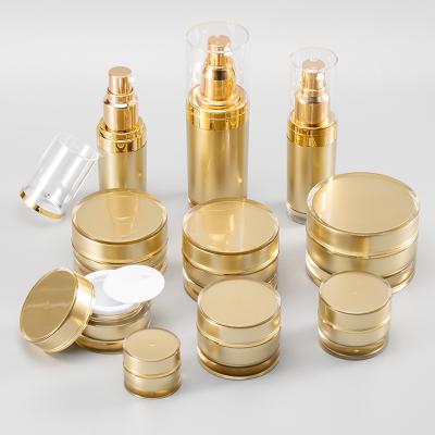 China ABS AS Plastic Jar Set Biodegradable Cosmetic Jars 5g 15g 20g for sale