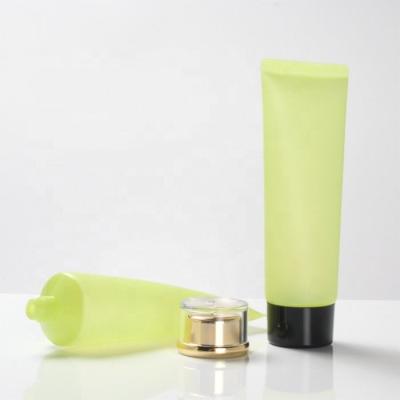 China Flip Top Cap Cosmetic Empty Squeeze Tubes For Lotion 50ml 100ml for sale