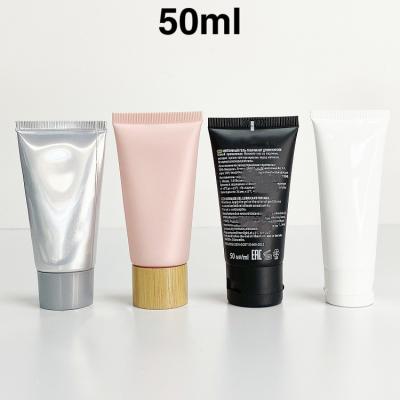 China Body Butter Matte Black Cosmetic Squeeze Tube 4oz 8oz 10oz for sale