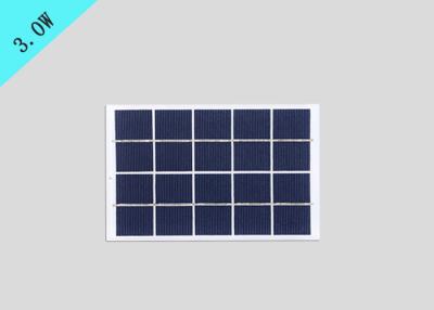 China 3.0W Mono Cell Solar Panel , Glass Laminating Solar Cells PV System CE Approved for sale