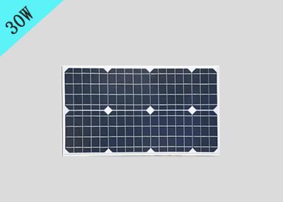 China 30W Monocrystalline Silicon Solar Panels For GPS Positioning Surveillance Camera for sale