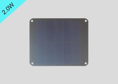 China Frosted PET Front Cover Sunpower Flexible Solar Panels 2w Small Size Durable for sale