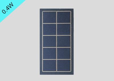 China Different Shape Sunpower Miniature Solar Panel High Efficiency 0.4W 5.5V With Golden Edge for sale