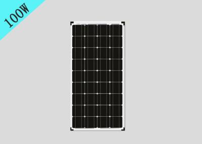 China Long Lifespan Small Monocrystalline Solar Panels 100 Watt Customization For Car Mounted for sale