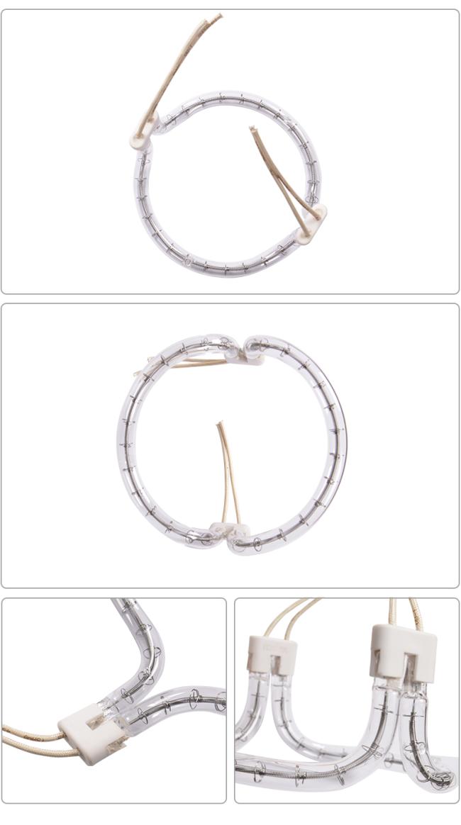 3D Contoured Infrared Heating Element Tube