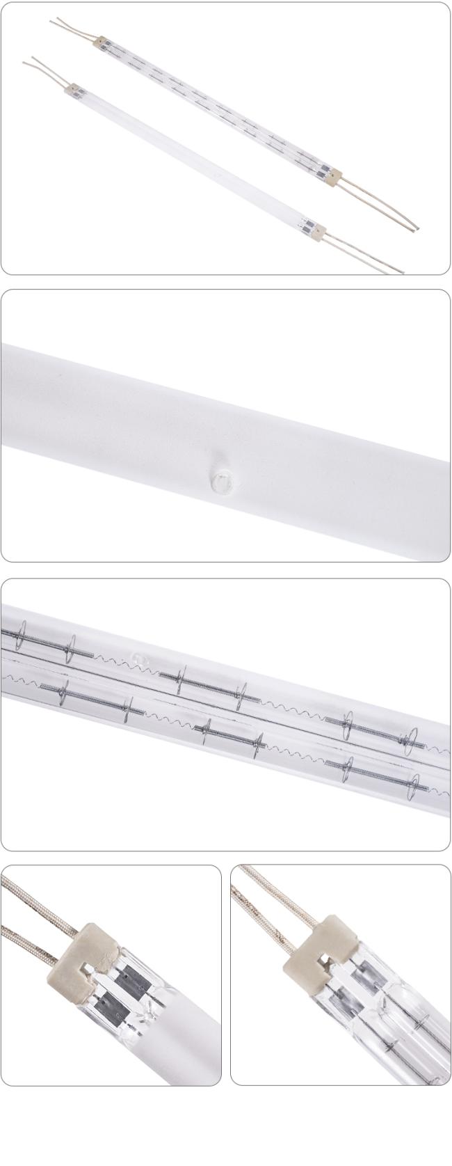 Infrared heating lamp product lineup