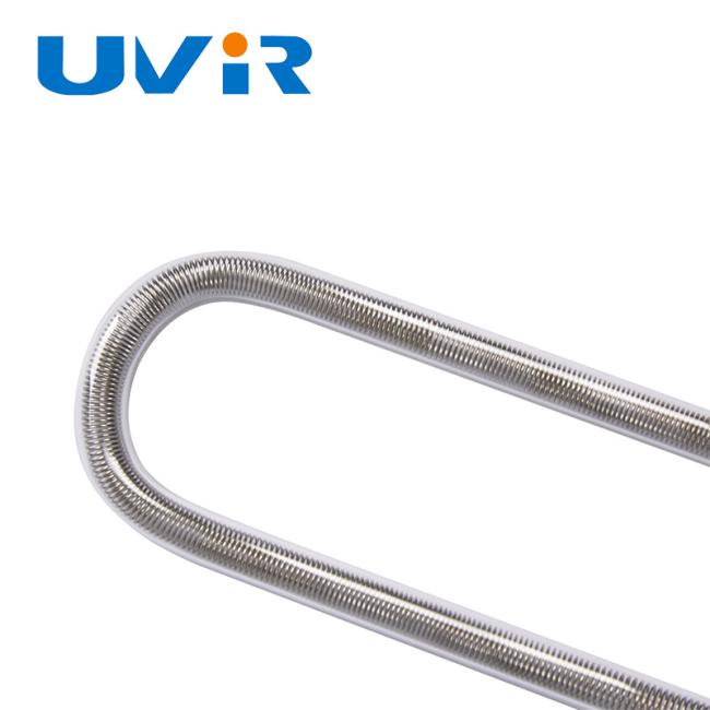 Customizable infrared heating element tube