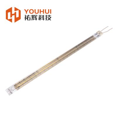 China 1000W 220V Gold Twin Tube Infrarot Heizlampe for sale