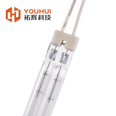 China Twin Tube Halogen-Infrarot-Heizlampe 200-4000W 55-575V for sale