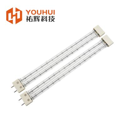 China 1850W 400V Single Tube Quartz Infrared Lamp with 328mm Total Length for Efficient Heating for sale