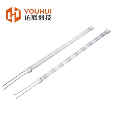 China Short Wave Quartz Infrared Lamp with 1s Response Time 220V Voltage and 500mm Total Length for sale
