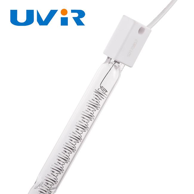 Infrared heating lamp with high temperature ceramic base