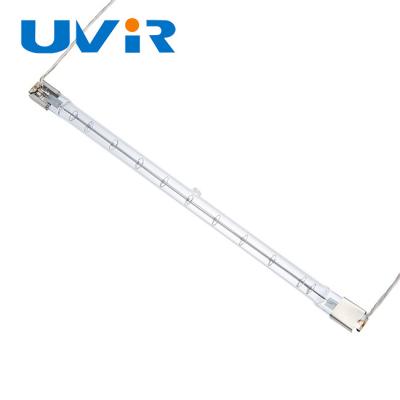 China UVIR Quartz Infrared Lamps , 235V 1000W Quartz Glass Heater for blowing machine for sale