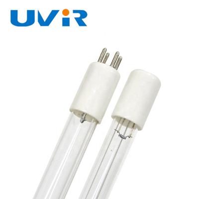 Chine Ampoule de lampe germicide UV-C de T5 150mm 8W 4 PIN Double End Quartz Tube à vendre
