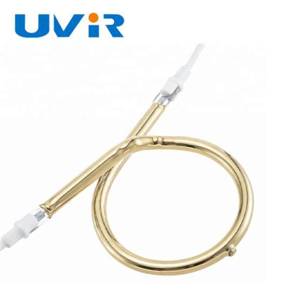 China UVIR Ring Infrared Lamps, tubo infrarrojo del cuarzo de 480V 2100W para la calefacción del horno en venta