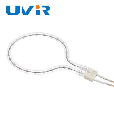 China UVIR Halogen Ring Infrared Lamps 230V 2200W 180mm Ring Diameter for sale