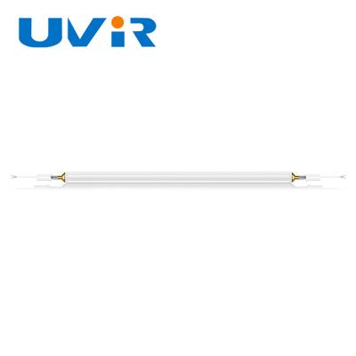 China 2300V 14kw UV Curing Lamp Quartz Tube For Electronic Product Coating for sale