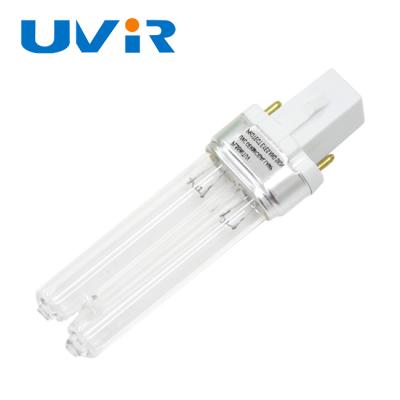 China H geeft type 85mm van het de Lampkwarts van 5W gestalte G23G27 UV Kiemdodend de lamp Uvc Licht blub Te koop