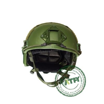China NIJ IIIA Kevlar Tactical Combat Military Ballistic Helmet Head loc Suspension system for sale
