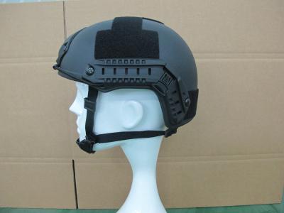 China Safety Bullet Proof FAST Nij IIIA Helmet Kevlar Ballistic Helmet Black Green for sale