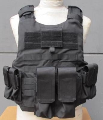 중국 경찰 순찰대 방탄복 도전과 총탄 증명은 케블라 명백한 방탄복을 투자합니다 판매용