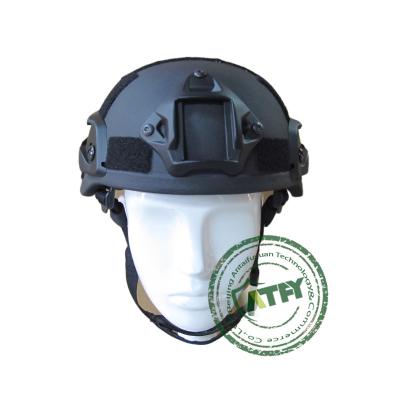 China Nivel balístico táctico 3a del casco del casco de Aramid de la seguridad del ejército en venta