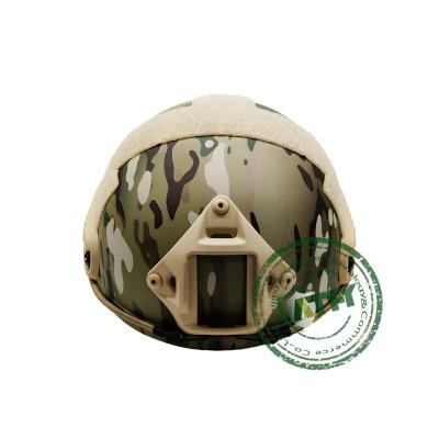 China Military Ballistic Helmet NIJ IIIA High Cut Aramid PE FAST Reliable Bulletproof Protection à venda