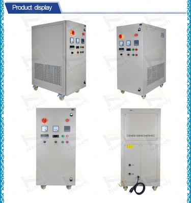 Chine grand acier inoxydable de refroidissement par l'eau de machine de générateur de l'ozone de 50g G/heure 1 -1 8LPM à vendre