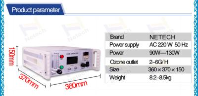 China  Commercial Ozone Generator , Desktop ozone therapy machine for sale