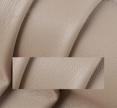 China Suede Lychee Faux Leather PU Leather For Garments Smooth Handfeel for sale